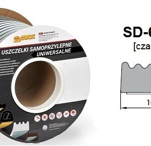 SD-69/4-0 Uszczelka DGP 10x5 czarna 100 m
