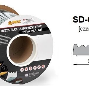 SD-67/4-0 Uszczelka DGP 9x3 czarna150m